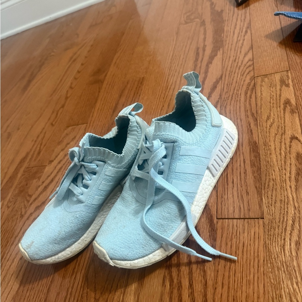 adidas Light Blue Athletic Shoes